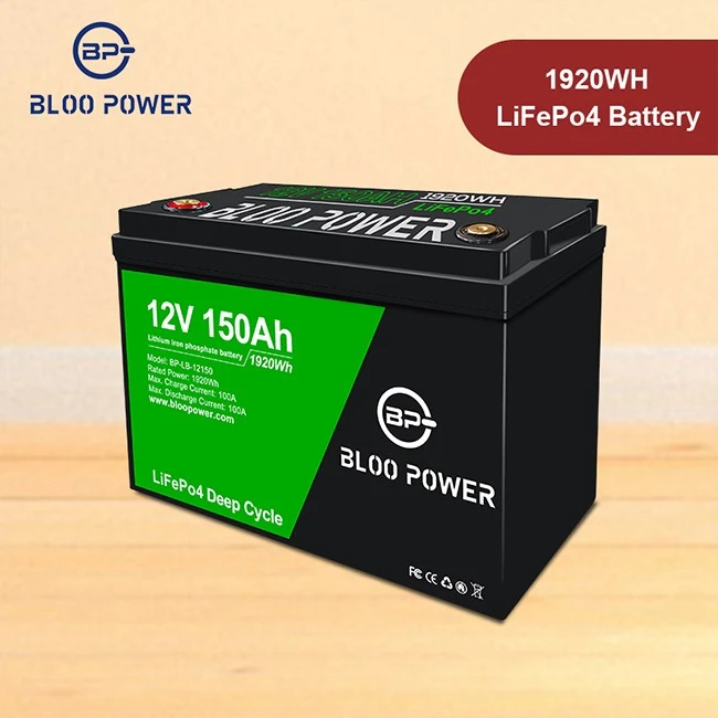 Lithium Phosphate Battery 12V