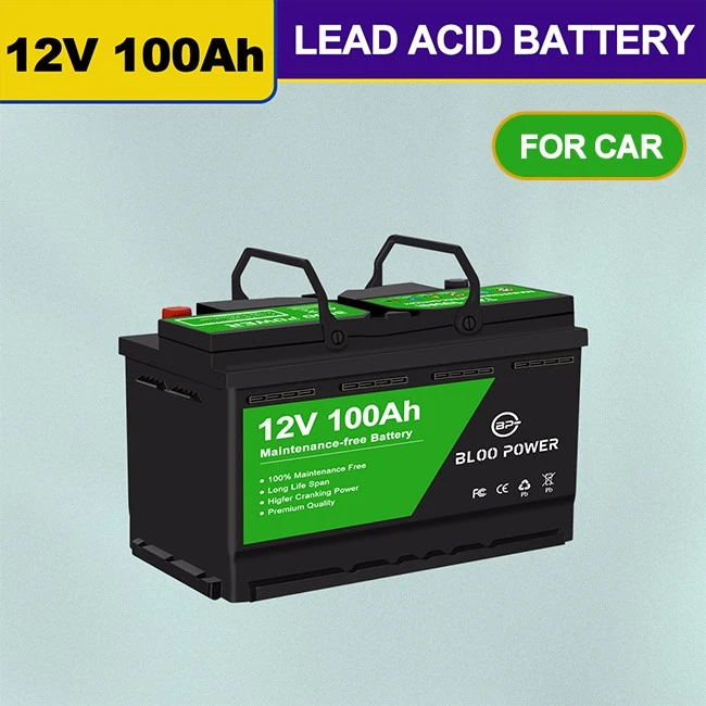 car battery 12V 100Ah lead acid